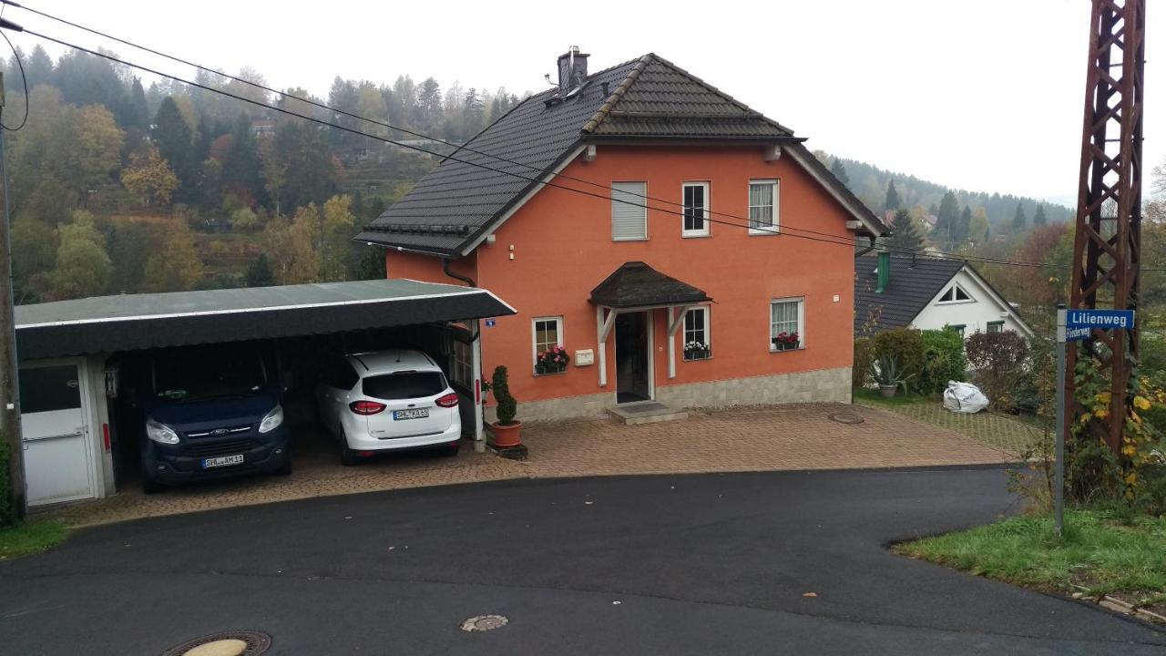 Ferienwohnung Fliederweg Suhl Esterno foto